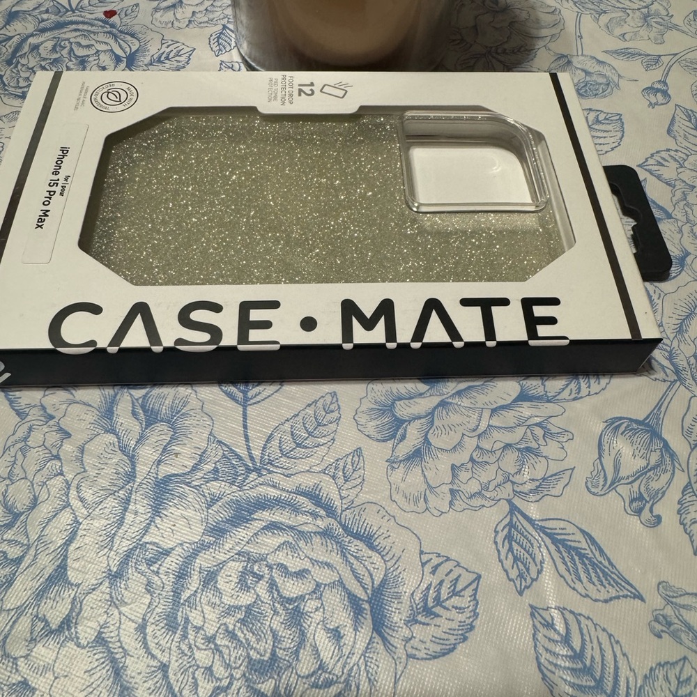 Case-Mate iPhone 15 Pro Max Glitter Case -Gold Brand new in box - Picture 4 of 8